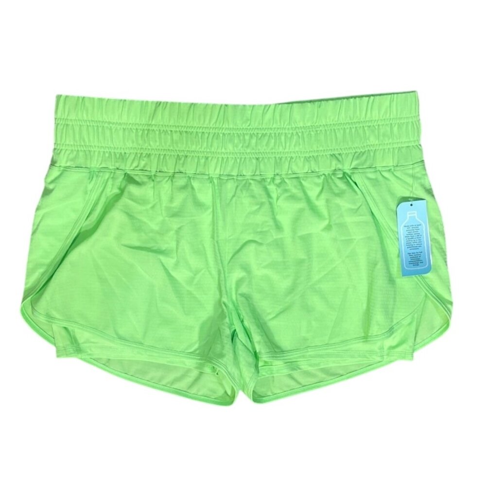 New New MTA Sport Short Neon Green XL Extra Large Athletic Running